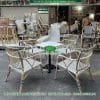 Bàn ghế mây thật TH 02