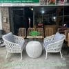 Bàn ghế nhựa giả mây TH 90