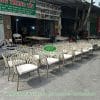 Bàn ghế đan dây dù TH 06