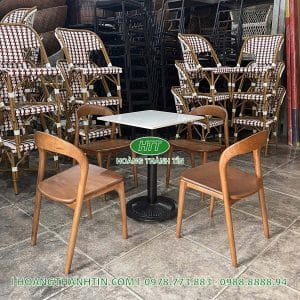 Ghế gỗ Neva cafe nhà hàng TH 02