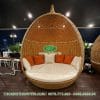 Giường mái vòm nhựa mây TH 49