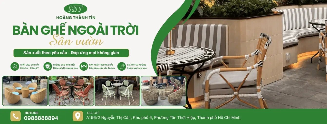 Bàn ghế ngoài trời