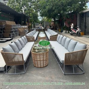 Sofa đan dây dù TH 05